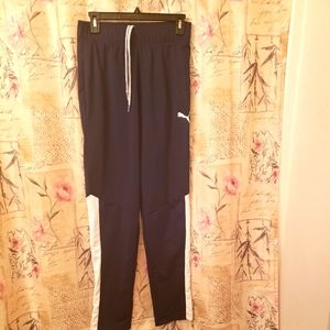 Puma brand size small color navy blue & white never worn